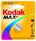  Kodak Max CR2025