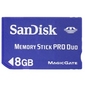 Memory Stick Pro Duo SanDisk Memory Stick Pro Duo 8Gb