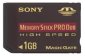  Sony Memory Stick Duo Pro (MSX-M1GNX) 1 GB (+ адаптер)