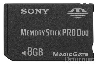 Фото Sony Memory Stick Pro Duo 8Gb (MSX-M8GS/X)