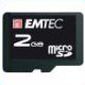  EMTEC micro SD 2GB+Adapter