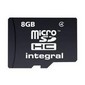  Integral MicroSDHC (class 4) 8GB + SD adapter