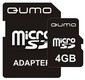  Qumo microSD 4GB