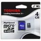 Toshiba microSDHC (class 4) 4Gb + adapter