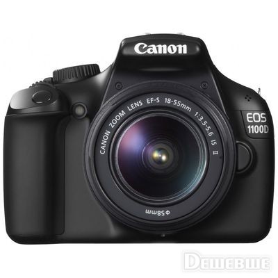Фото Canon EOS 1100D 18-55 IS II KIT Black***